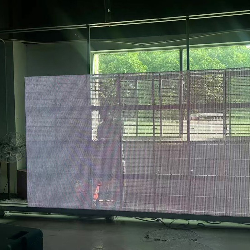 What are the factors that affect the price of LED transparent screens?